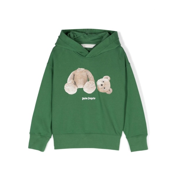 graphic-print organic cotton hoodie