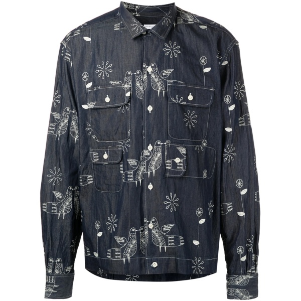 graphic print shirt