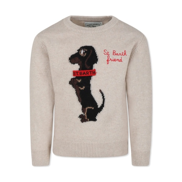 graphic-print sweater