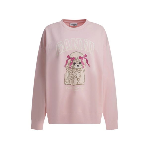 graphic-print sweatshirt