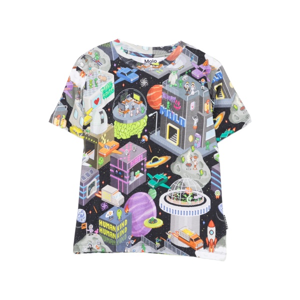 graphic-print T-shirt