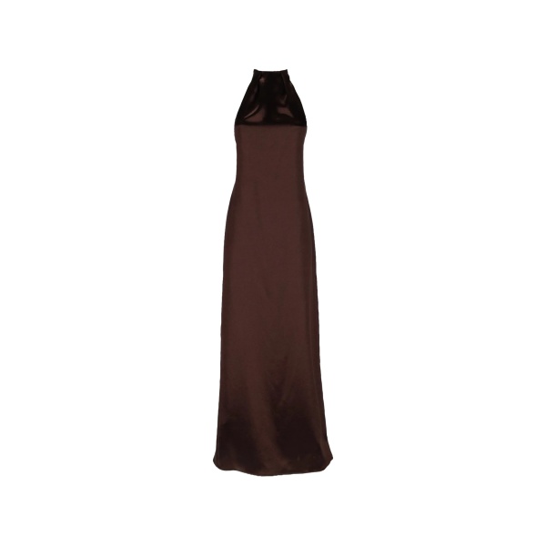 halterneck maxi dress