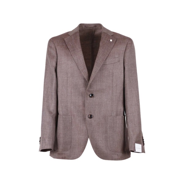 herringbone drop blazer