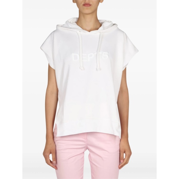 hooded short-sleeve hoodie
