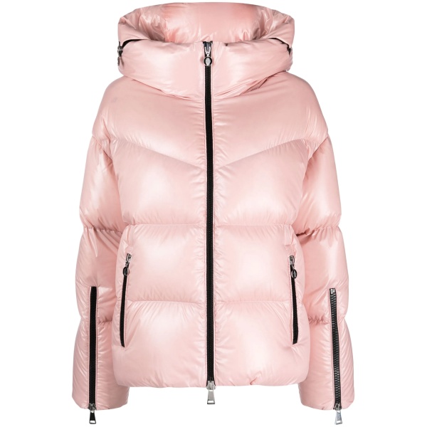 Huppe quilted hooded jacket