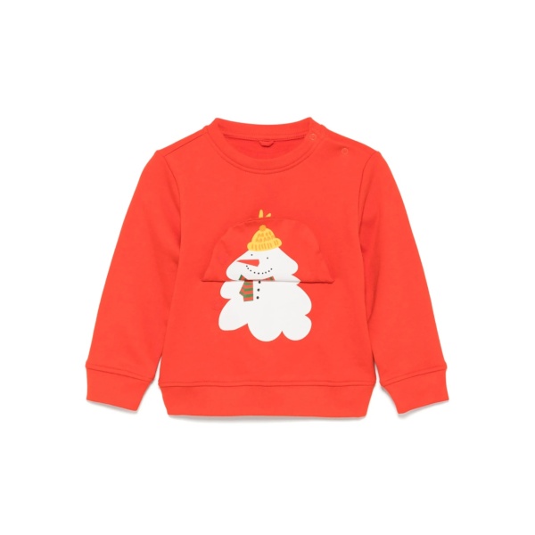 interchangeable-print sweatshirt