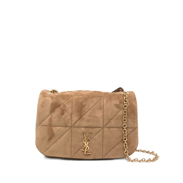 Jamie 4.3 quilted suede shoulder bag
