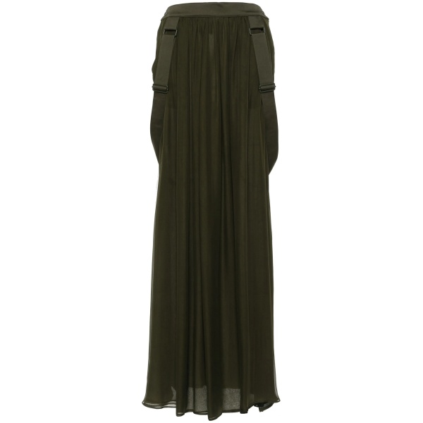 Jedy silk maxi skirt