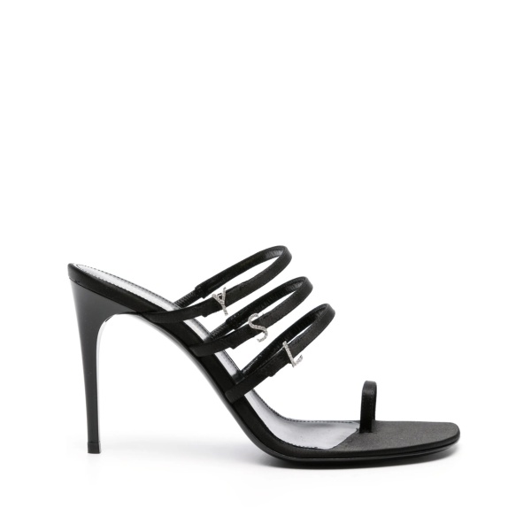 Jerry 95mm satin mules