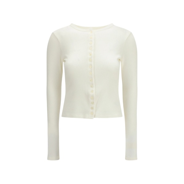 Kari button-up ribbed cardigan