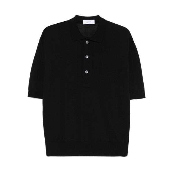knitted polo shirt