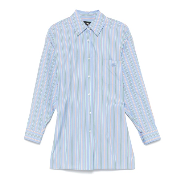 knot-detail shirt