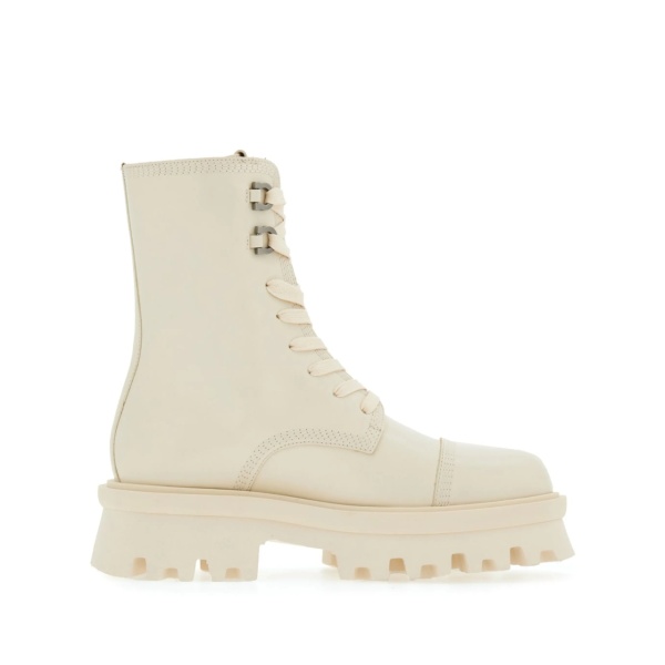 lace-up leather boots