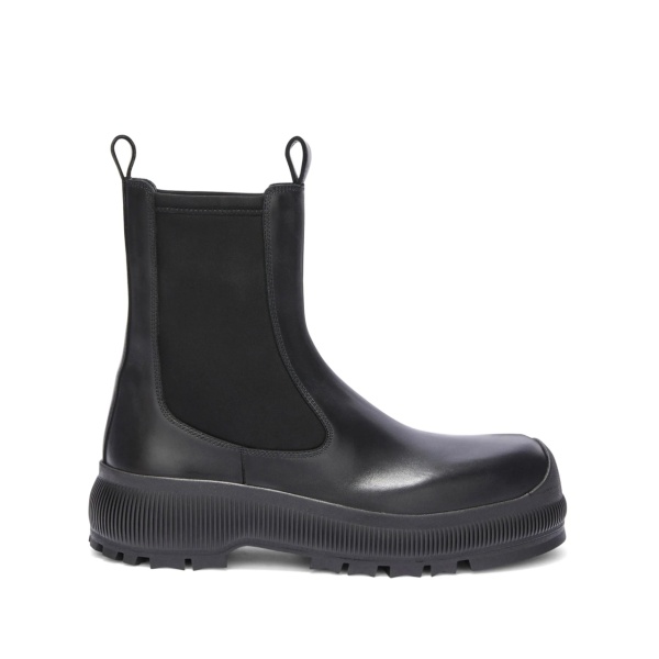 leather Chelsea boots