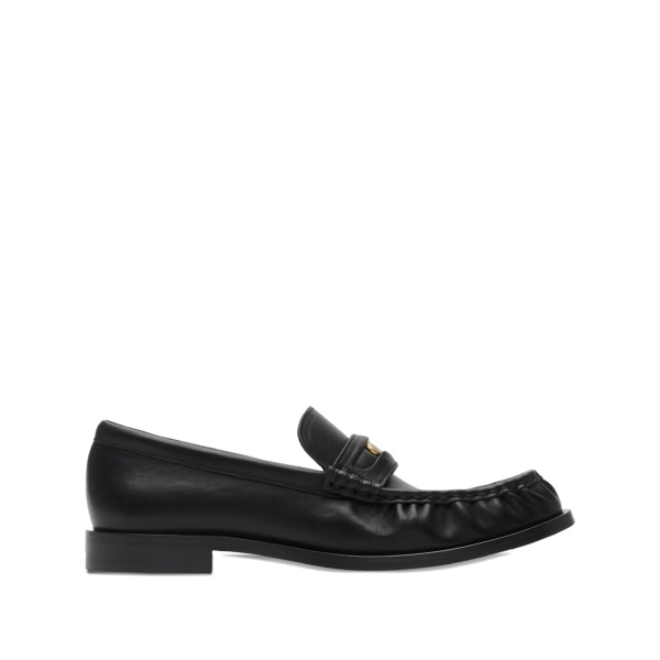 leather loafers