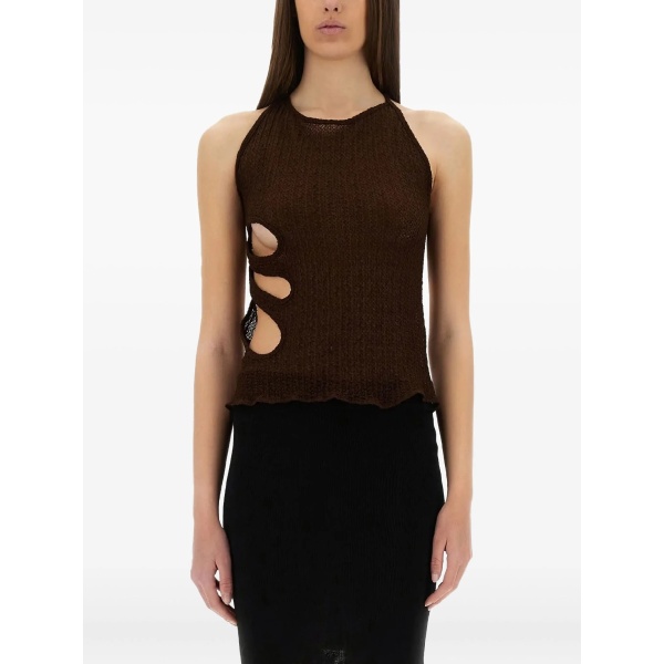 Lily cut-out halter top