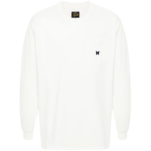 logo-appliqué jersey sweatshirt