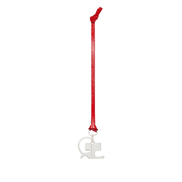 logo-charm keyring