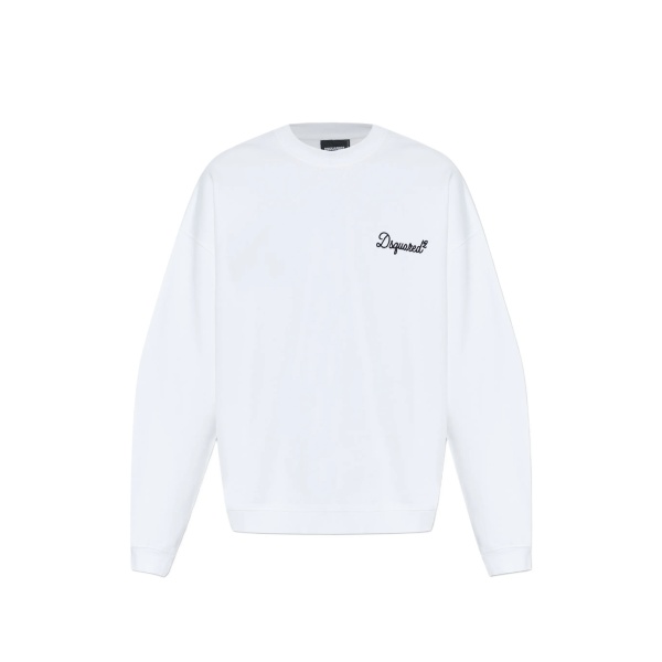 logo-detail crew-neck sweatshirt