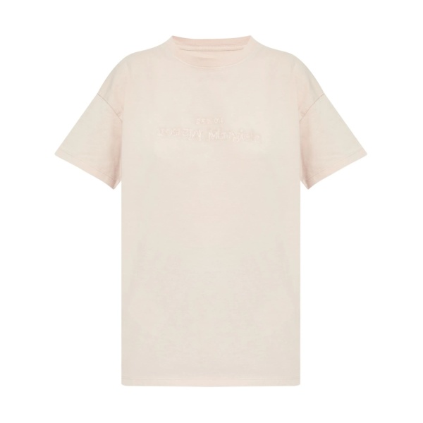 logo-embroidered cotton t-shirt