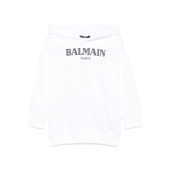 logo-embroidered hoodie