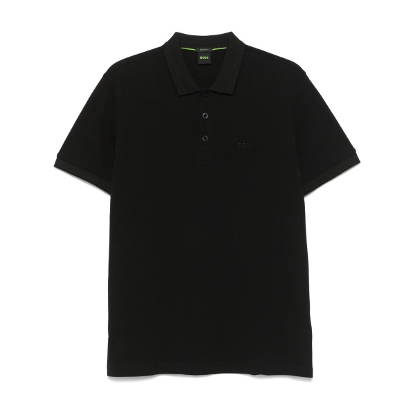 logo-embroidered polo shirt