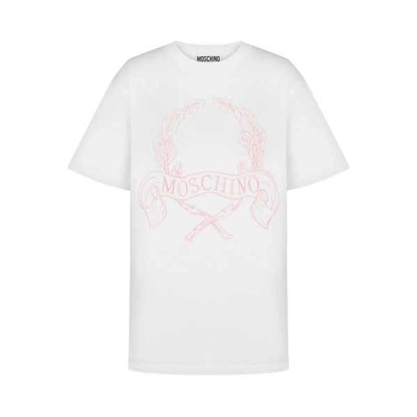 logo-embroidered T-shirt