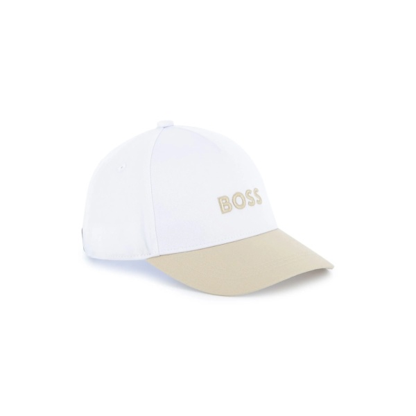 logo-embroidered two-tone baseball cap