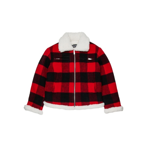 logo-lettering jacket
