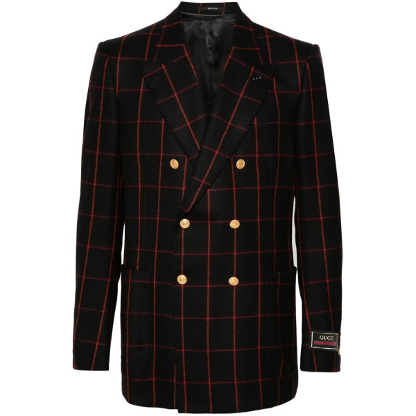 logo-patch blazer