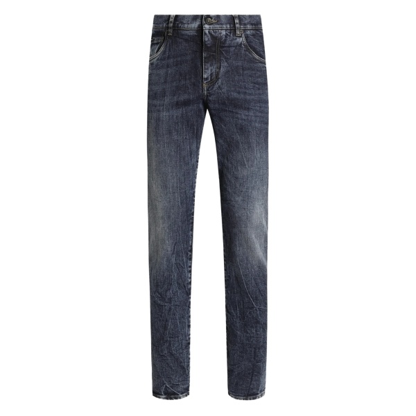 logo-plaque jeans