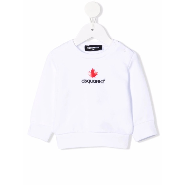 logo-print cotton sweatshirt