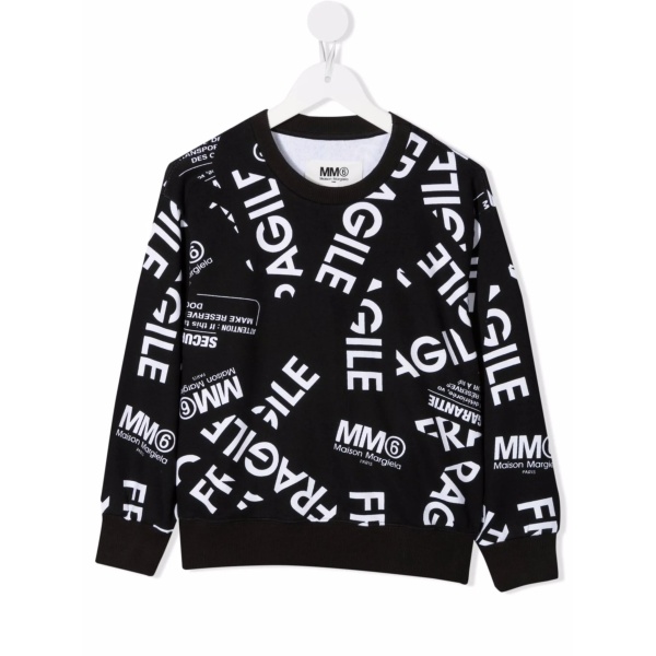 logo-print cotton sweatshirt