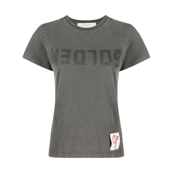 logo-print cotton T-shirt