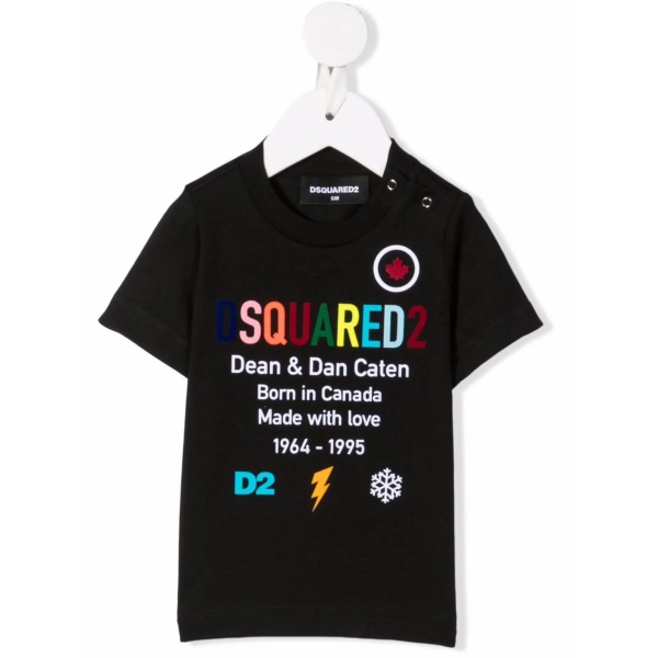 logo-print cotton T-shirt
