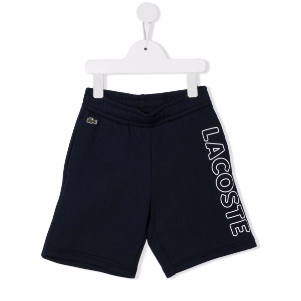 logo-print drawstring shorts