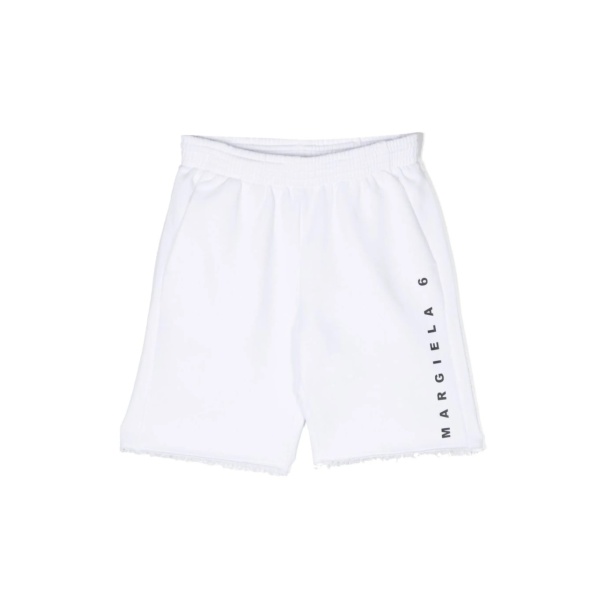 logo-print sweat shorts