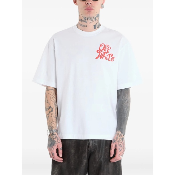 logo-print T-shirt