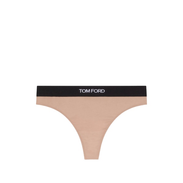 logo-print thong