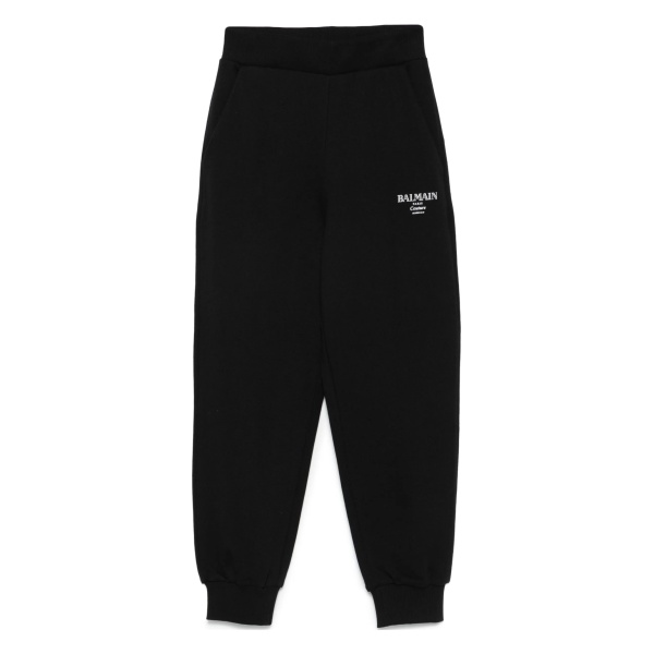 logo-print track pants