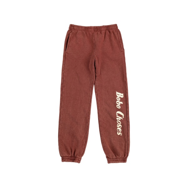logo-print trousers