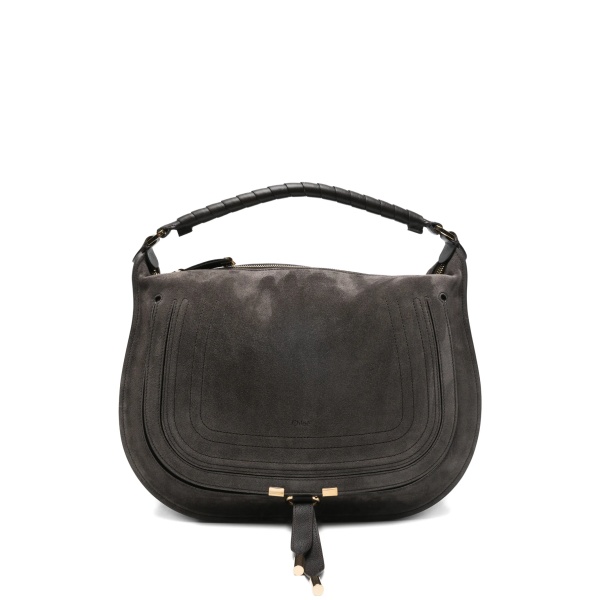 Marcie suede tote bag