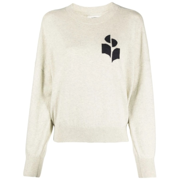 Marisans logo-intarsia sweatar