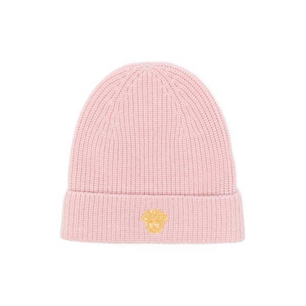 Medusa Head-embroidered beanie