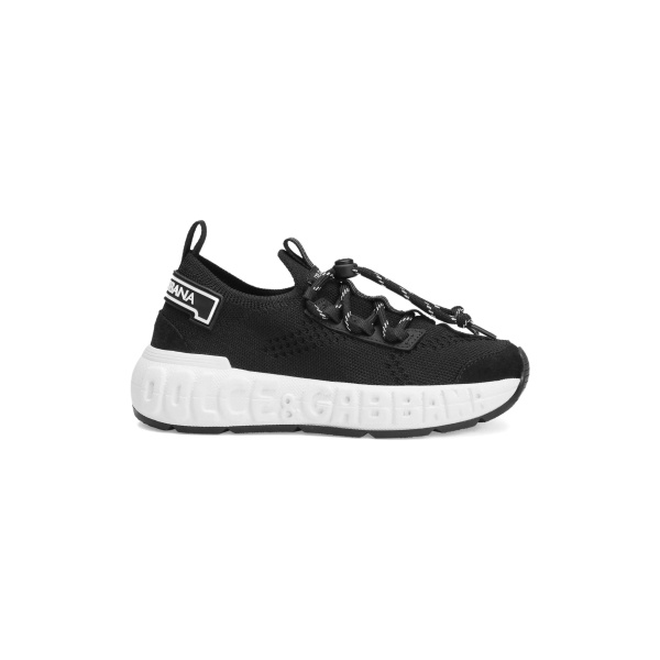 mesh lace-up sneakers