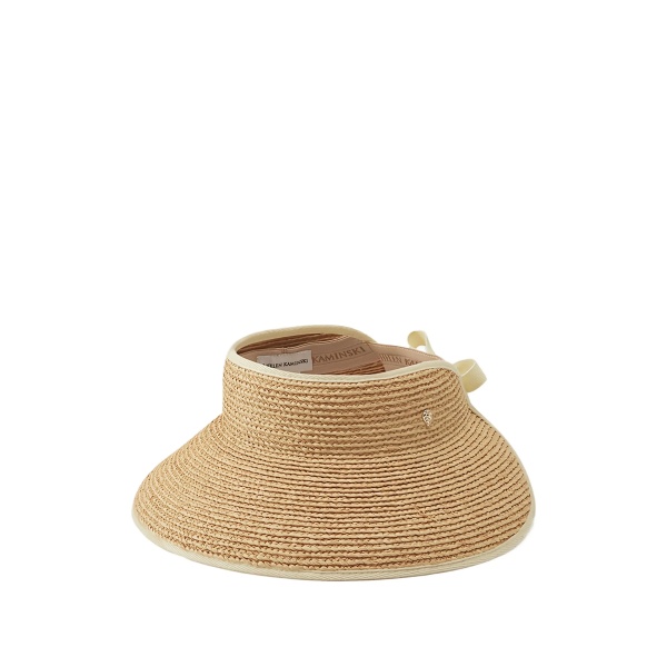Mita straw sun visor