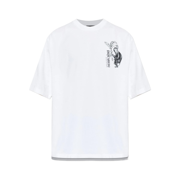 monkey graphic T-shirt