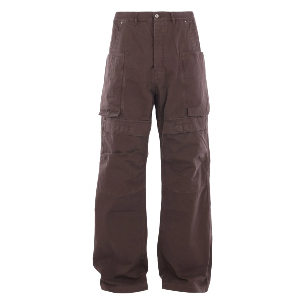 multi-pocket cotton jeans