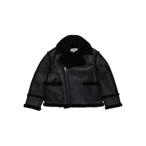 Numbers-motif jacket