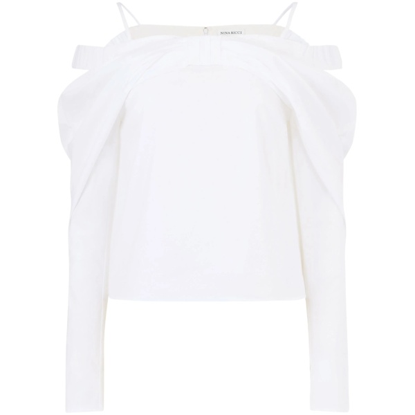 off-shoulder blouse